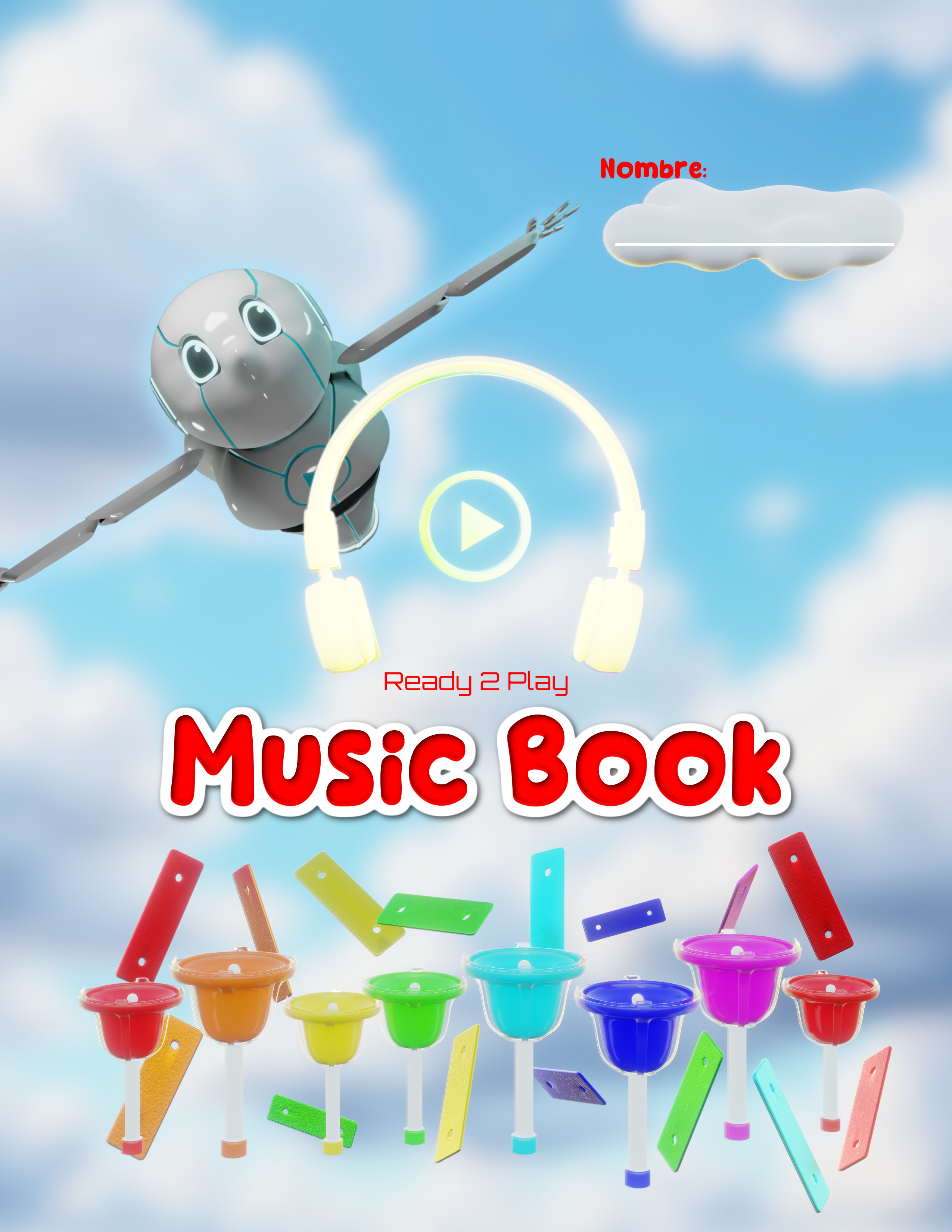 Ready 2 Play Music Book Spanish Cover